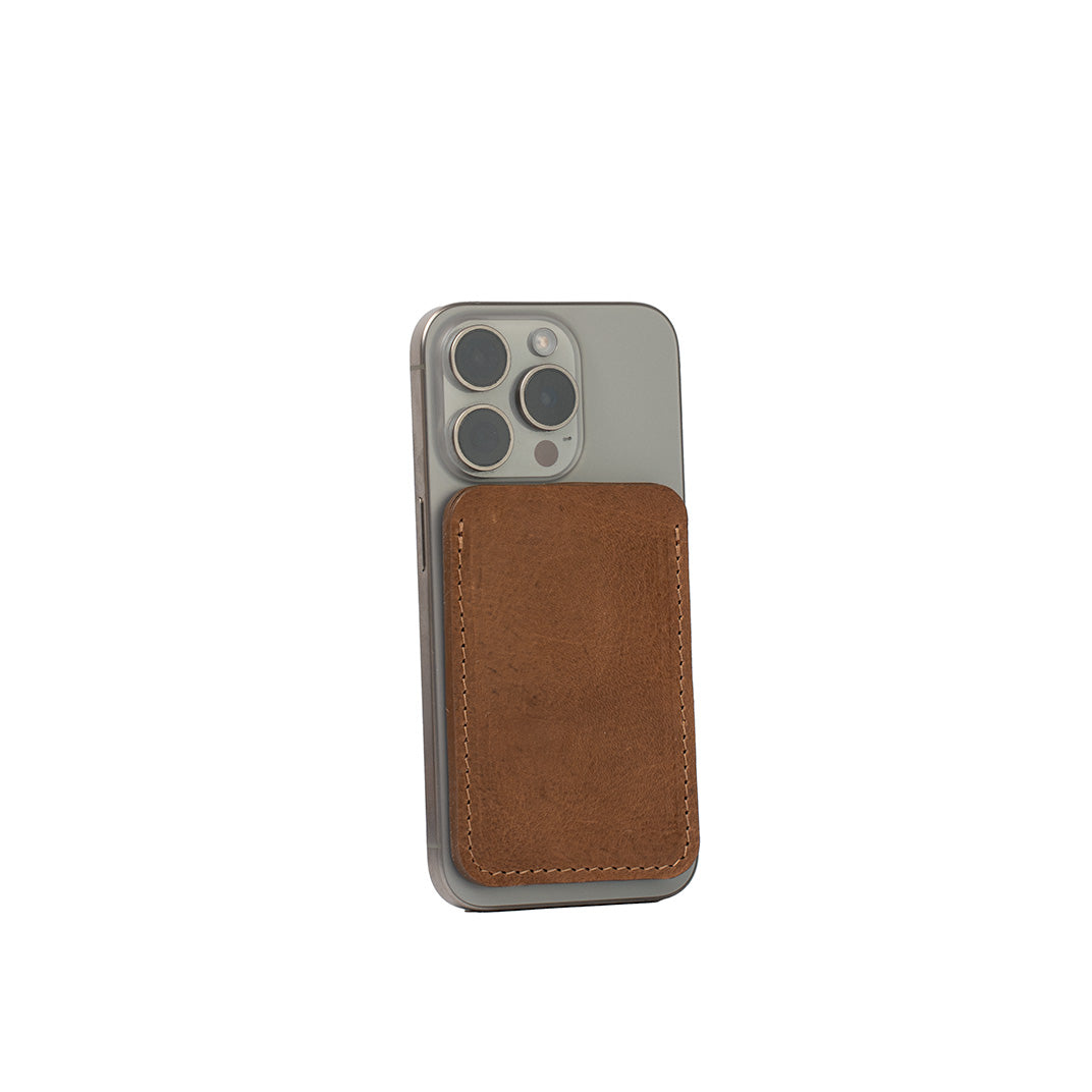 Leather Wallet compatible with MagSafe - The Minimalist-5