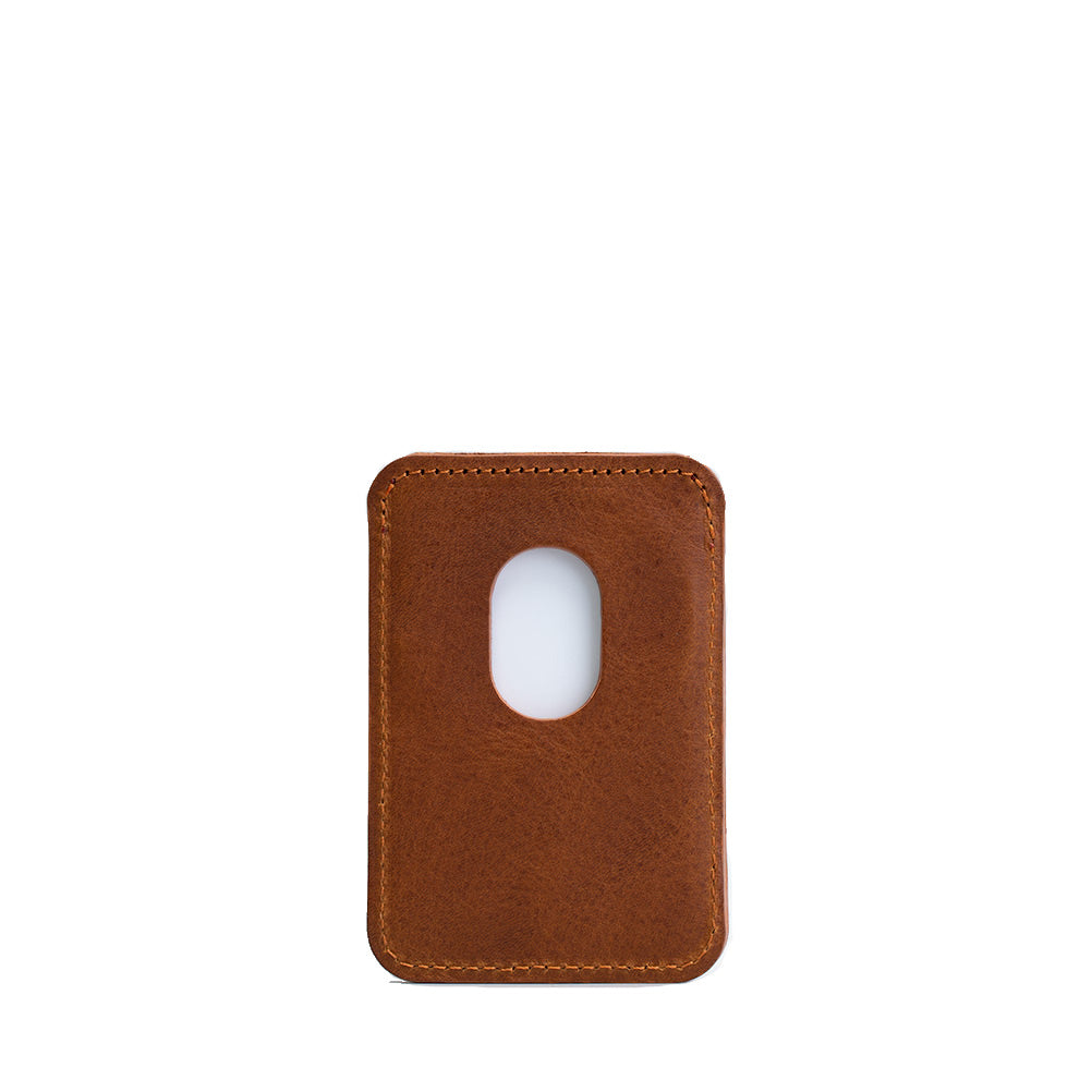 Leather Wallet compatible with MagSafe - The Minimalist-1